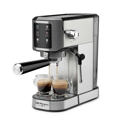 Cafetera express Orbegozo EX7000 20 bar 1 litro 1350W