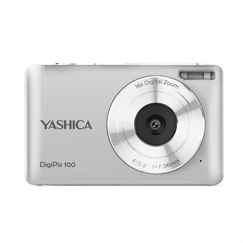 Cámara digital Yashica DigiPix 100 10MP Plata