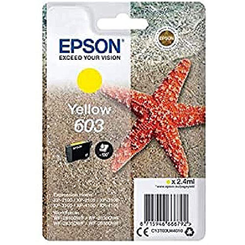 Cartucho tinta Epson 603 Amarillo