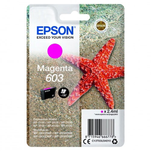 Cartucho tinta Epson 603 Magenta