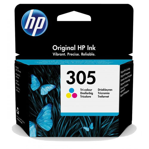 Cartucho tinta impresora HP 305 color