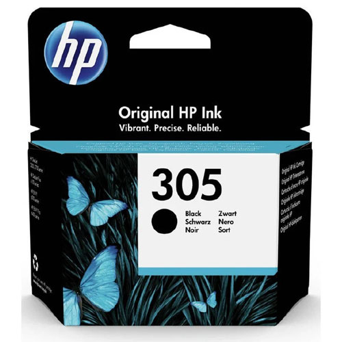 Cartucho tinta impresora HP 305 negro