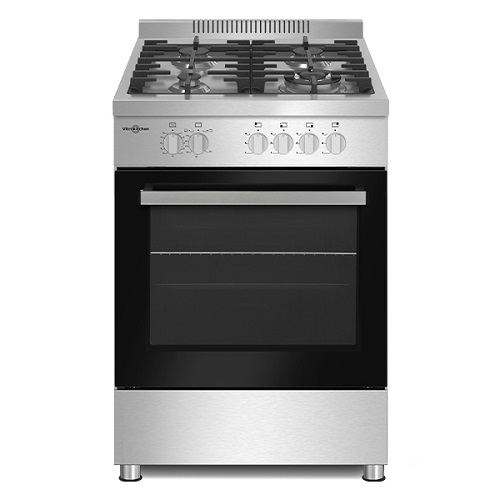 Cocina de gas butano Vitrokitchen PF 6060 IB 60x60 cms 4 fuegos 55 litros