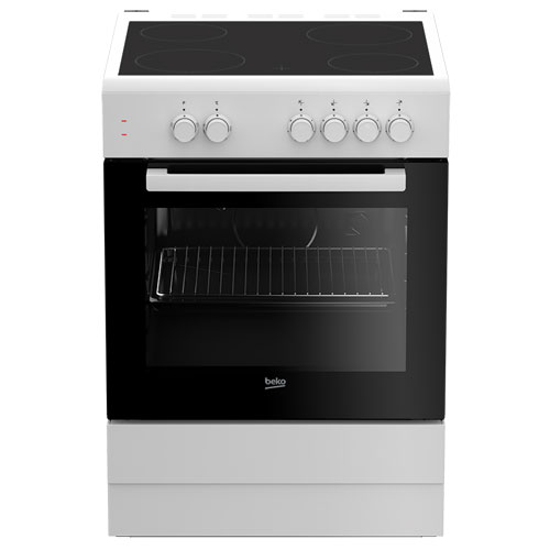 Cocina eléctrica Beko FSS67000GW 4 zonas Blanco