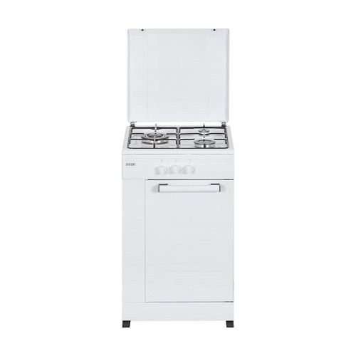 Cocina gas butano SVAN SKG4501 3 fuegos blanco