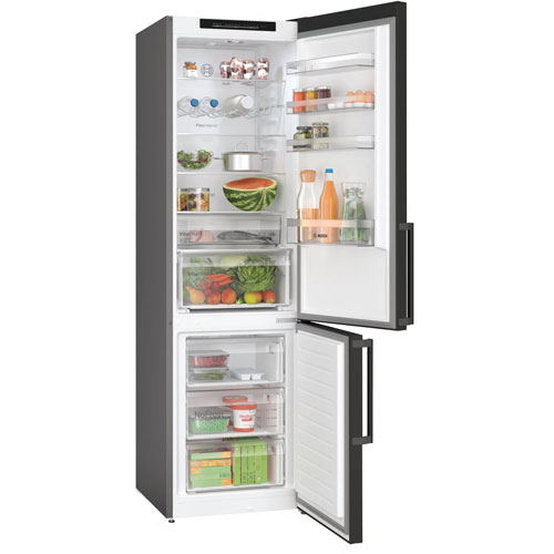 Combi Bosch KGN39VXBT No Frost 203x60 B black inox