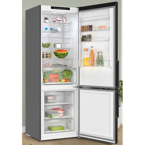 Combi Bosch KGN49OXBT 203x70 No Frost B Black inox