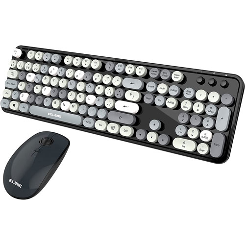 Combo Elbe teclado+ratón inalámbricos PTR-105