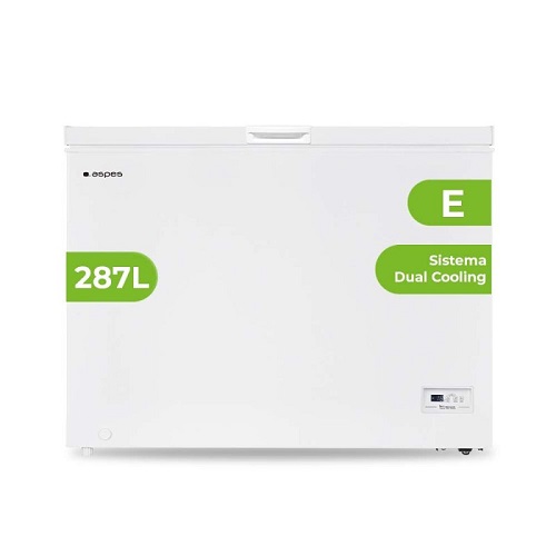 Congelador horizontal Aspes ACH3001EDC 287 litros E Blanco