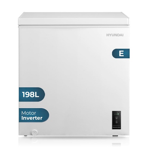 Congelador horizontal Hyundai HCH200EDW00 198 litros E Blanco