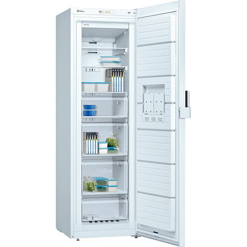 Congelador vertical Balay 3GFE563WE 186x60 No Frost 242 litros E blanco