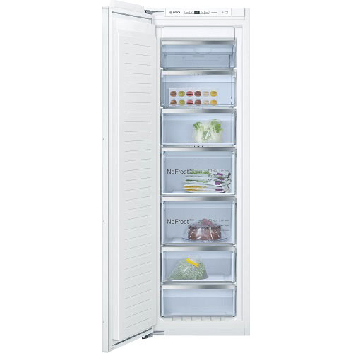 Congelador vertical Bosch GIN81AEF0 1,77x56 212 litros No Frost F Blanco