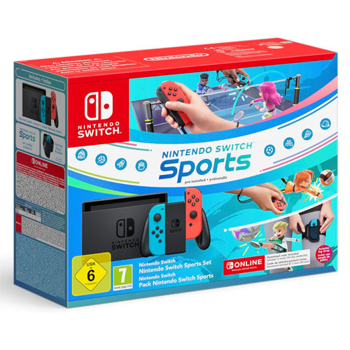 Consola Nintendo Switch + Switch Sports + 12 meses switch online