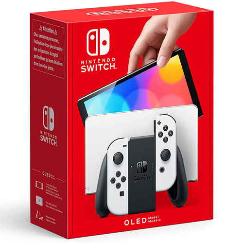 Consola Nintendo Switch OLED Blanca 7" 64 Gb