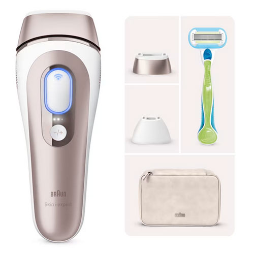 Depiladora de luz pulsada Braun IPL PL7147