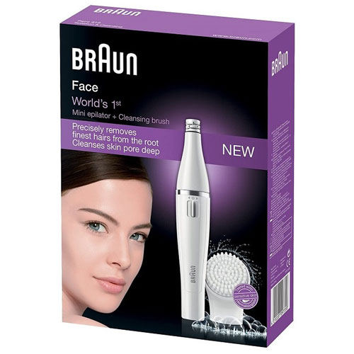 Depiladora facial Braun SE810