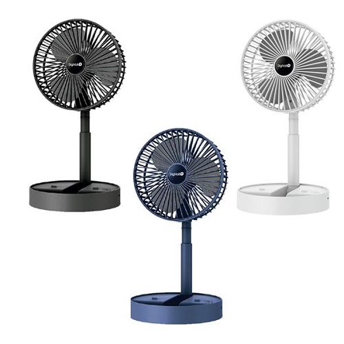 Digivolt ventilador sobremesa plegable recargable 3 vel. silencioso VT-6227