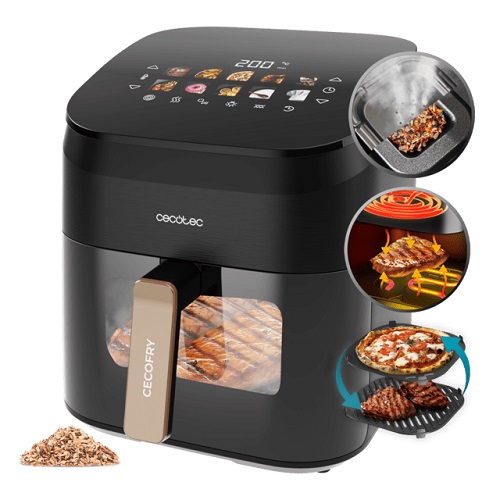 Freidora Cecotec Cecofry&Grill Smokin 6500 6,5 litros 2200W ref. A01_EU01_101139