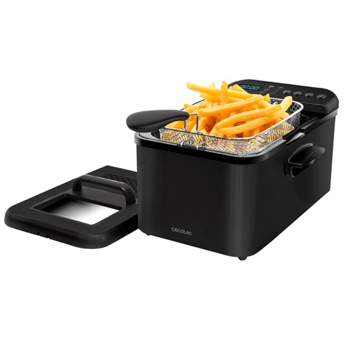 Freidora de aceite Cecotec Cleanfry Luxury 4000 Black ref.04303 3270W 4,2 litros