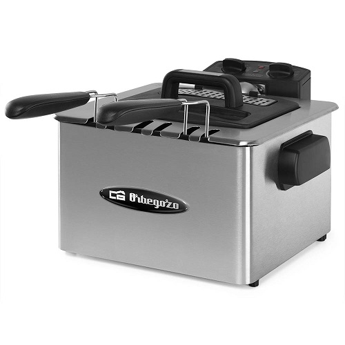 Freidora de aceite Orbegozo FDR 55 Inox 4,5 litros 2180W