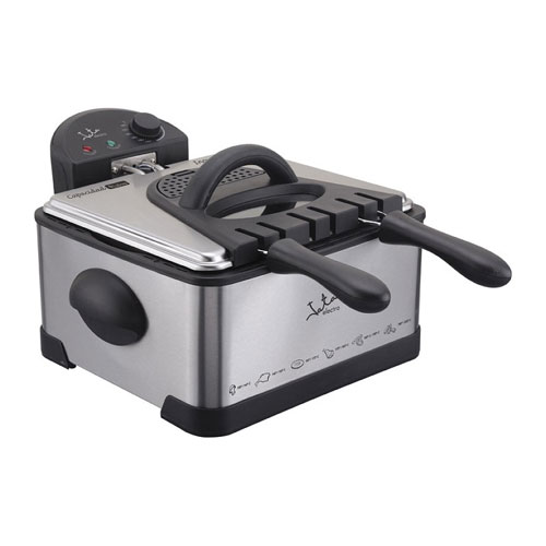 Freidora Jata FR700 4 Litros 2000W acero inoxidable 3 cestos