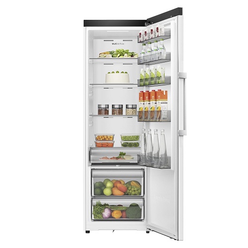 Frigorífico 1 puerta Hisense RL3K370SEWE1 No Frost 186x60 E Blanco