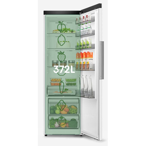 Frigorífico 1 puerta Hisense RL3K370SEWE No Frost 186x60 E Blanco