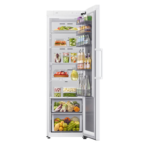 Frigorífico 1 puerta Samsung RR70H39FEVEF No Frost 186x60 E Blanco