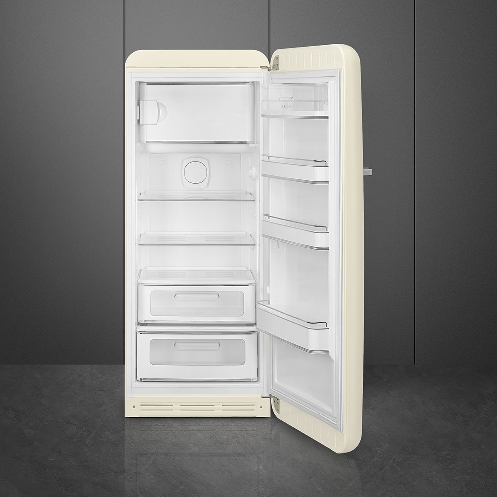 Frigorífico 1 puerta SMEG FAB28RCR5 Ventilado 153x60 D Crema