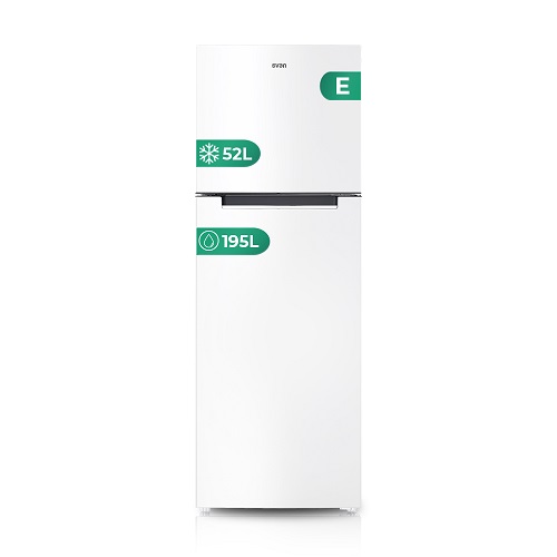 Frigorífico 2 puertas SVAN SF1675502ENF No Frost 167x55 E Blanco