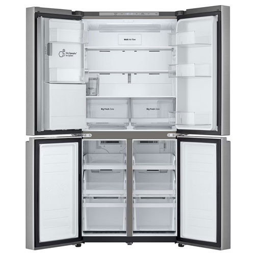 Frigorífico side by side LG GML861PYPE 179x84 E Inox