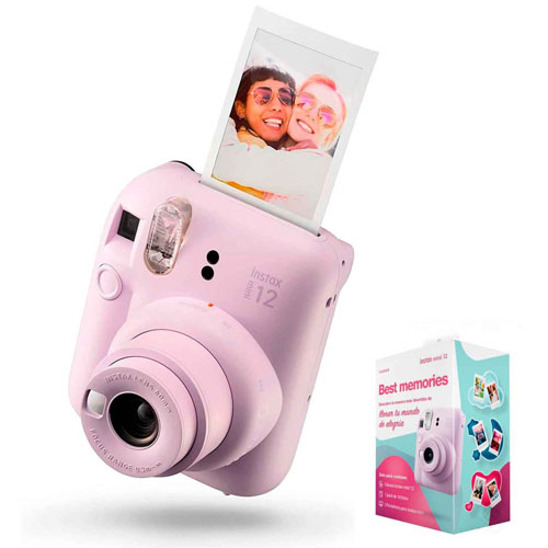 Fujifilm Kit Cámara Instax Mini 12 lilac purple