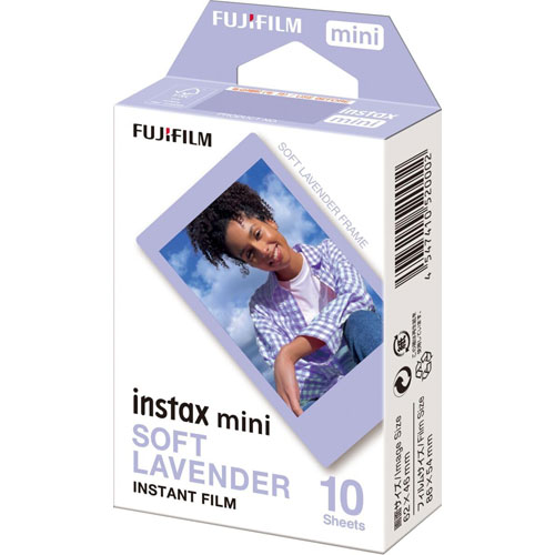 Fujifilm papel Instax Mini Soft Lavanda
