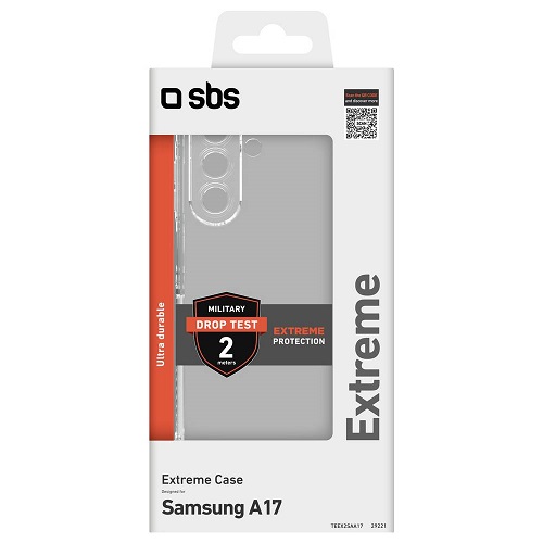 Funda SBS para móvil Samsung A17 TEEX2SAA17 transparente