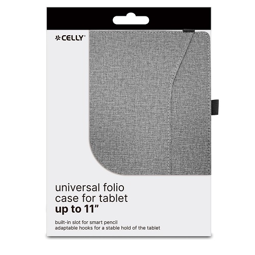 Funda tablet 11" Celly UNIFOLIOTAB11GR