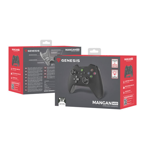 Gamepad wireless Genesis Mangan 400