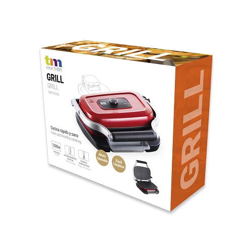 Grill TM TMPGR003RED 1300W