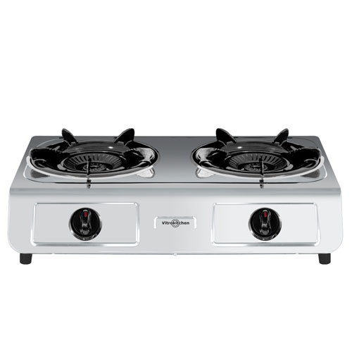 Hornillo a gas Vitrokitchen 265IN 2 fuegos