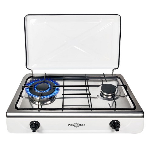 Hornillo de gas Vitrokitchen 252BB 2 fuegos 1 triple