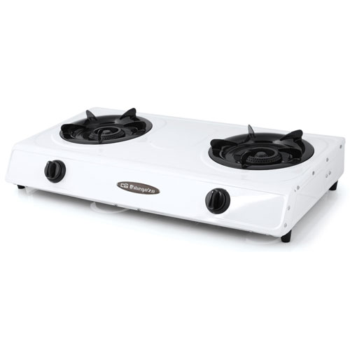 Hornillo Orbegozo FO2600 2 fuegos blanco