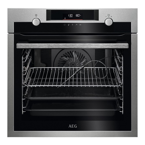 Horno AEG BPE546360M 71 litros Pirolítico A+ Inox carril telescopico 1 nivel