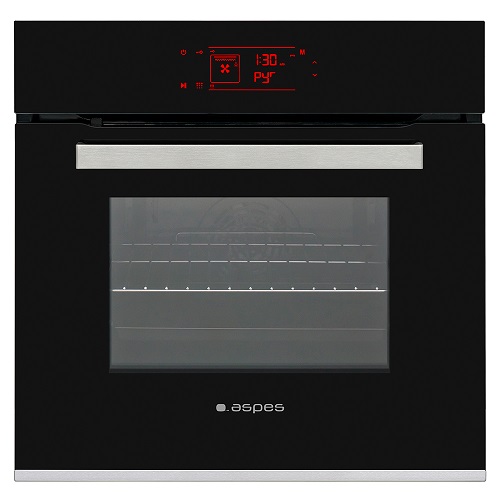 Horno Aspes AHE1400PI 8 funciones 68 litros A Negro