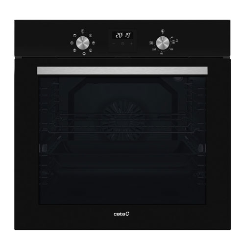 Horno CATA MDS 8007 BK 80 litros A Cristal negro