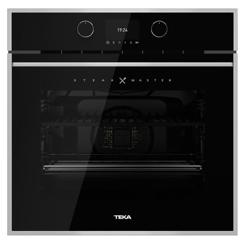 Horno Teka Steak Master Ref. 111000035 pirolítico 63 litros A cristal negro