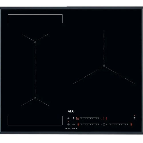 Inducción AEG IAE63421FB 3 fuegos 60 cms función puente bizona