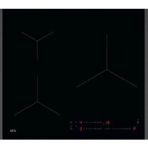 Inducción AEG TO63IV00FB 3 fuegos 60 cms zona paella 32 cms