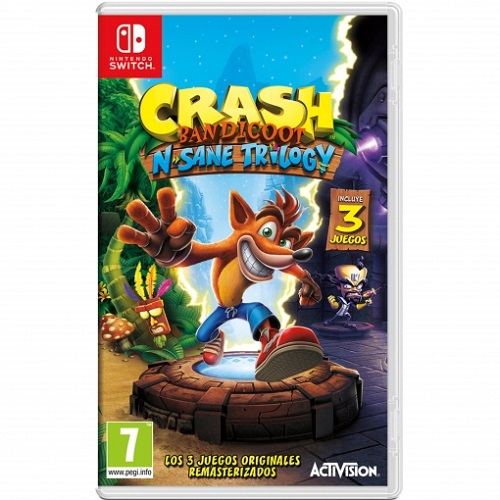 Juego Crash Bandicoot N.Sane Trilogy Nintendo Switch