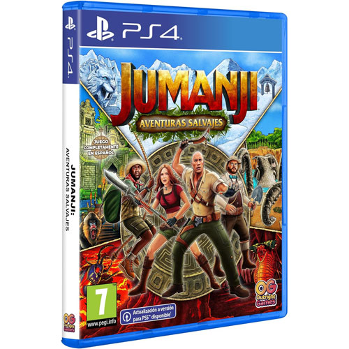 Juego Jumanji aventuras salvajes PS4