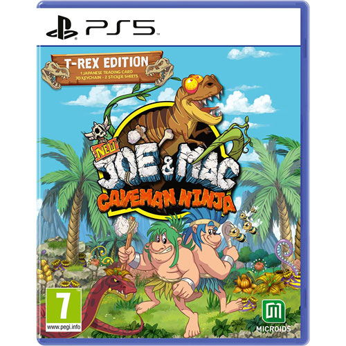 Juego New Joe and Mac Caveman Ninja T-Rex Edition PS5