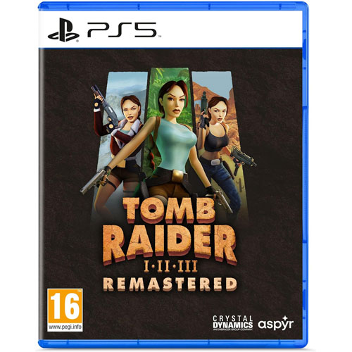 Juego Tomb Raider I-III Remastered Starring Lara Croft PS5